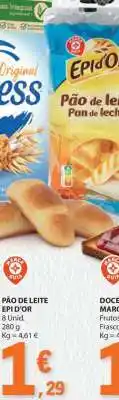 E.Leclerc Pão de Leite Epi D'or promoção