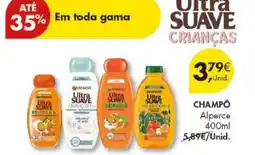 Pingo Doce CHAMPÔ Alperce 400ml promoção