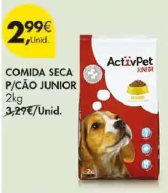 Pingo Doce COMIDA SECA P/CÃO JÚNIOR promoção