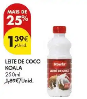 Pingo Doce Leite de Coco Koala promoção