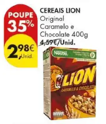 Pingo Doce Cereais Lion promoção