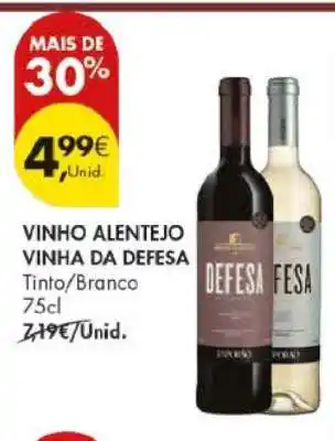 Pingo Doce VINHO ALENTEJO VINHA DA DEFESA promoção