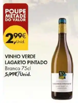 Pingo Doce VINHO VERDE LAGARTO PINTADO promoção