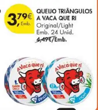 Pingo Doce QUEIJO TRIÂNGULOS A VACA QUE RI promoção