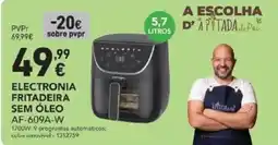 Radio Popular Electronia fritadeira sem óleo AF-609A-W promoção