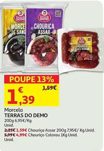 Auchan Morcela TERRAS DO DEMO promoção