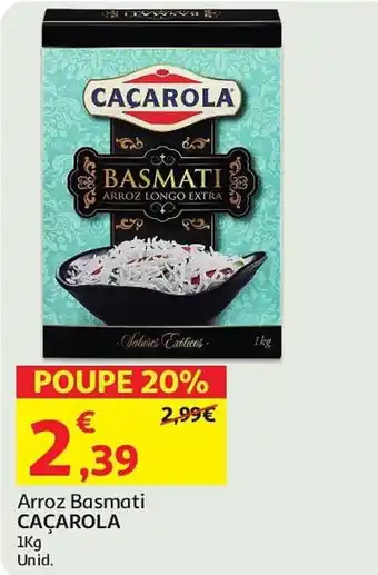Auchan Arroz Basmati CAÇAROLA promoção