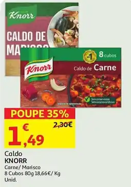 Auchan Caldo KNORR promoção