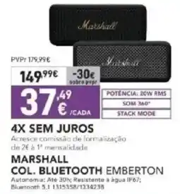 Marshall col. bluetooth emberton