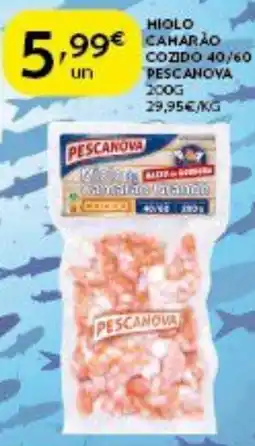 Spar Miolo camarão cozido 40/60 pescanova promoção