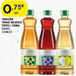Spar Vinagre vinho branco tinto/sidra promoção