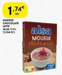Spar Mousse chocolate leite alsa promoção