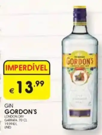 Meu Super Gin gordon's promoção
