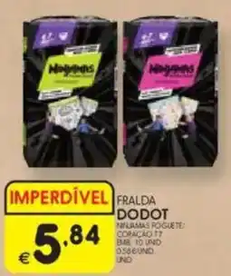 Meu Super Fralda dodot promoção