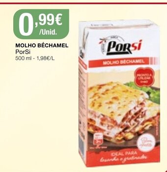 Intermarché Molho Béchamel PorSi 500ml promoção