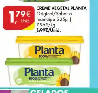 Pingo Doce Creme Vegetal Planta promoção