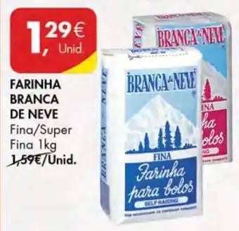 Pingo Doce Farinha Branca de Neve promoção