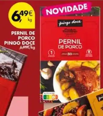 Pingo Doce Pernil de Porco Pingo Doce promoção