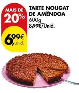Pingo Doce Tarte Nougat de Amêndoa promoção
