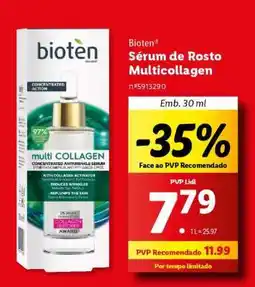 Lidl Bioten Sérum de Rosto Multicollagen promoção