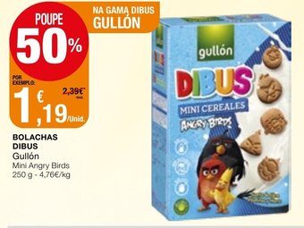 Bolachas Dibus Gullón 250g