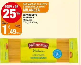 Intermarché Esparguete S/ Glúten Milaneza 500g promoção