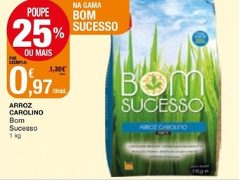 Intermarché Arroz Carolino Bom Sucesso 1kg promoção