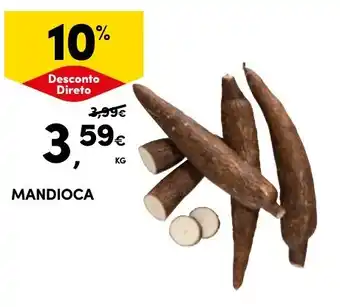Continente Mandioca promoção