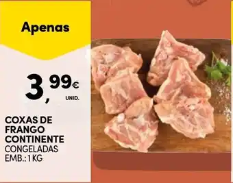 Continente Coxas de frango continente congeladas promoção