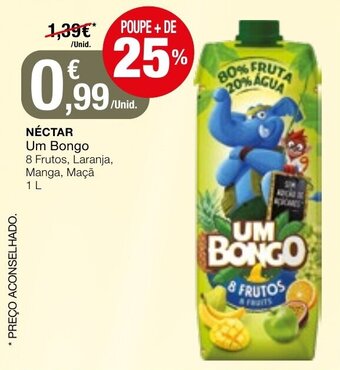 Intermarché Néctar Um Bongo 1L promoção