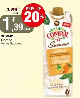 Intermarché Summo Compal 1L promoção