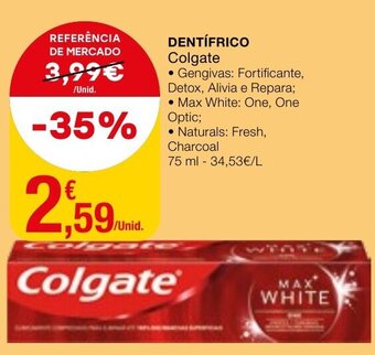 Intermarché Dentífrico Colgate 75ml promoção