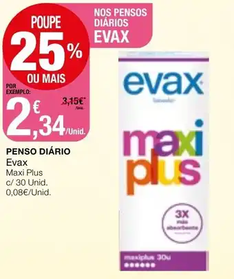 Intermarché Penso Diárico Evax promoção