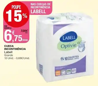 Intermarché Cueca Incontinência Labell Grande promoção