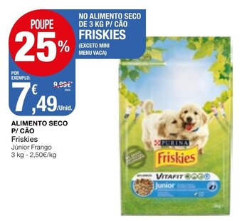 Alimento Seco P/Cão Friskies 3kg