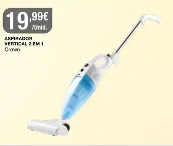 Intermarché Aspirador Vertical 2 Em 1 Crown promoção