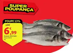 Auchan Robalo 300/600 Fresco Inteiro promoção