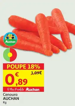 Auchan Cenoura AUCHAN promoção