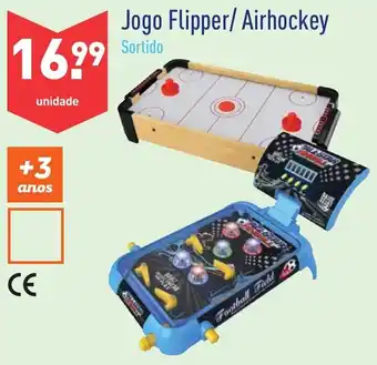 ALDI Jogo Flipper/ Airhockey promoção