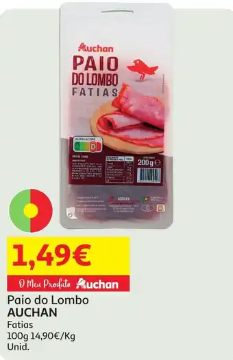 Auchan Paio do Lombo AUCHAN Fatias promoção