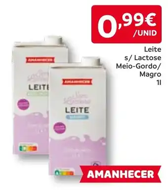 Amanhecer Leite s/ Lactose promoção
