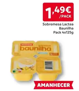 Sobremesa Lactea Baunilha