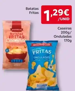 Amanhecer Batatas Fritas Caseiras / Onduladas promoção