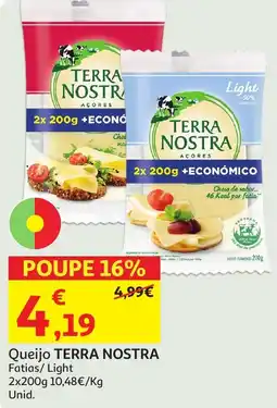 Auchan Queijo TERRA NOSTRA promoção