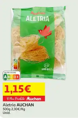Auchan Aletria AUCHAN promoção