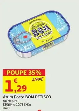 Auchan Atum Posta BOM PETISCO promoção