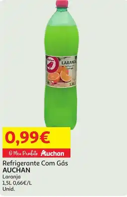 Auchan Refrigerante Com Gás AUCHAN Laranja promoção