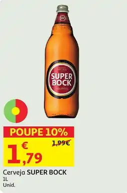Auchan Cerveja SUPER BOCK promoção