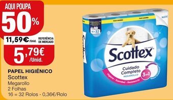 Intermarché Papel Higiénico Scottex promoção