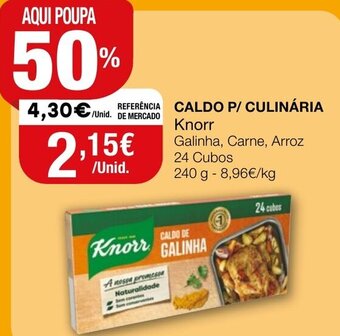 Intermarché Caldo P/Culinária Knorr 240g promoção